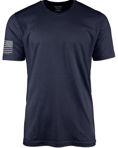 SHIRT UNION Navy USA Flag Shirt