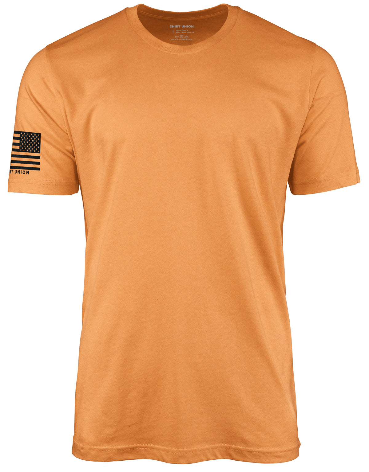 SHIRT UNION Orange USA Flag T-Shirt