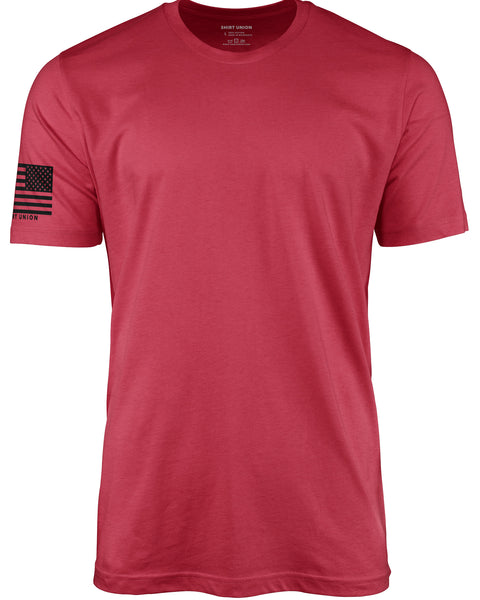SHIRT UNION Red USA Flag Shirt