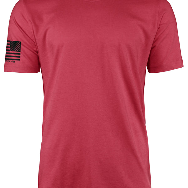 SHIRT UNION Red USA Flag Shirt