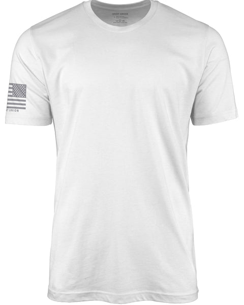 SHIRT UNION White USA Flag Shirt