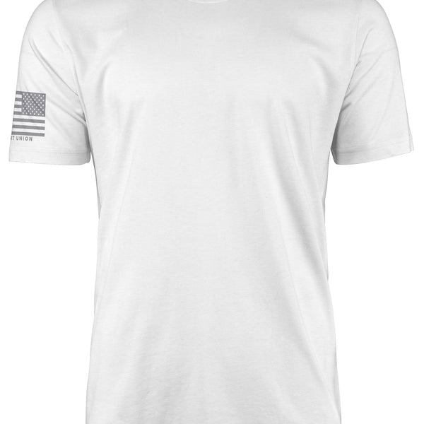 SHIRT UNION White USA Flag Shirt