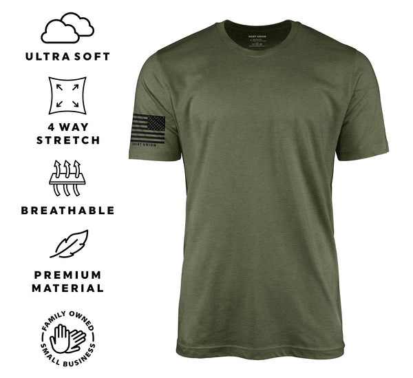 Steel & Sky Flag T-Shirt Bundle (6 Pack)
