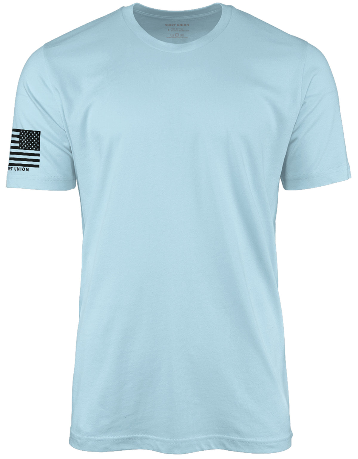Light Blue USA Flag Shirt