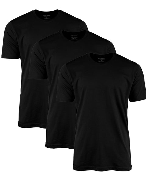Shirt Union Black 3-Pack