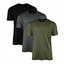  3 Pack Black-Charcoal-Military Green