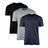  3 Pack Black-Grey-Navy