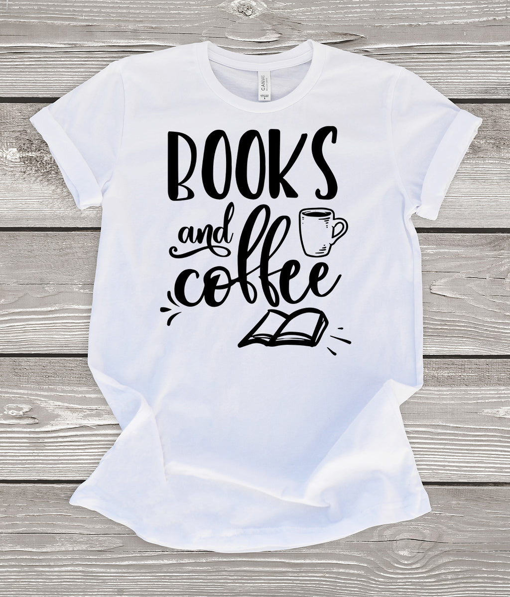 Books and Coffee T-Shirt