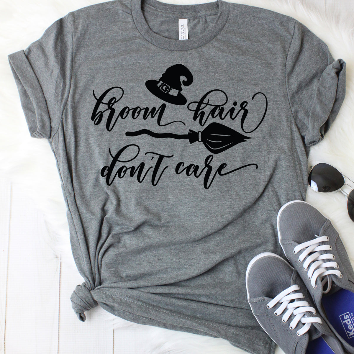Broom Hair Don't Care T-Shirt