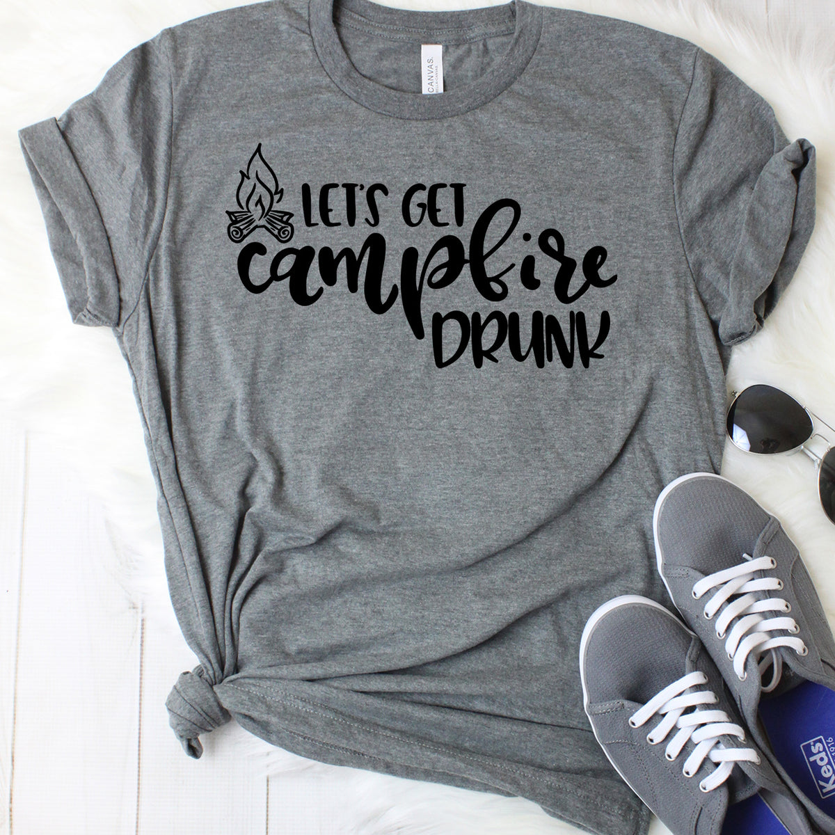 Let's Get Campfire Drunk T-Shirt