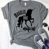 Muscles are Magical Unicorn T-Shirt