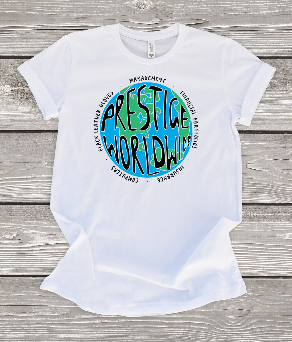Prestige Worldwide Step Brothers White T-Shirt