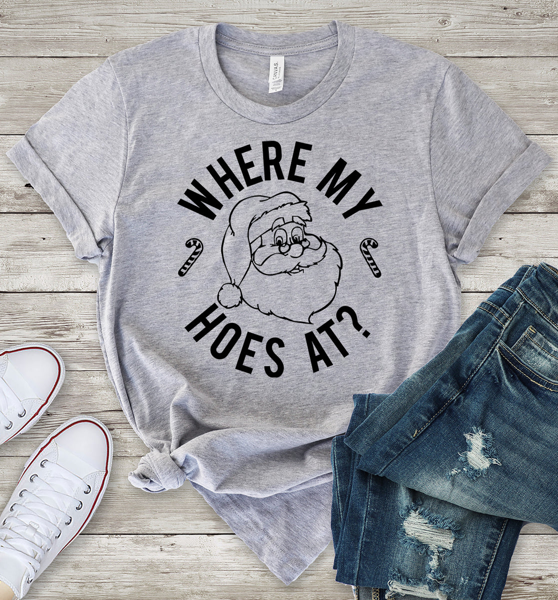 Where My Hoes At T-Shirt