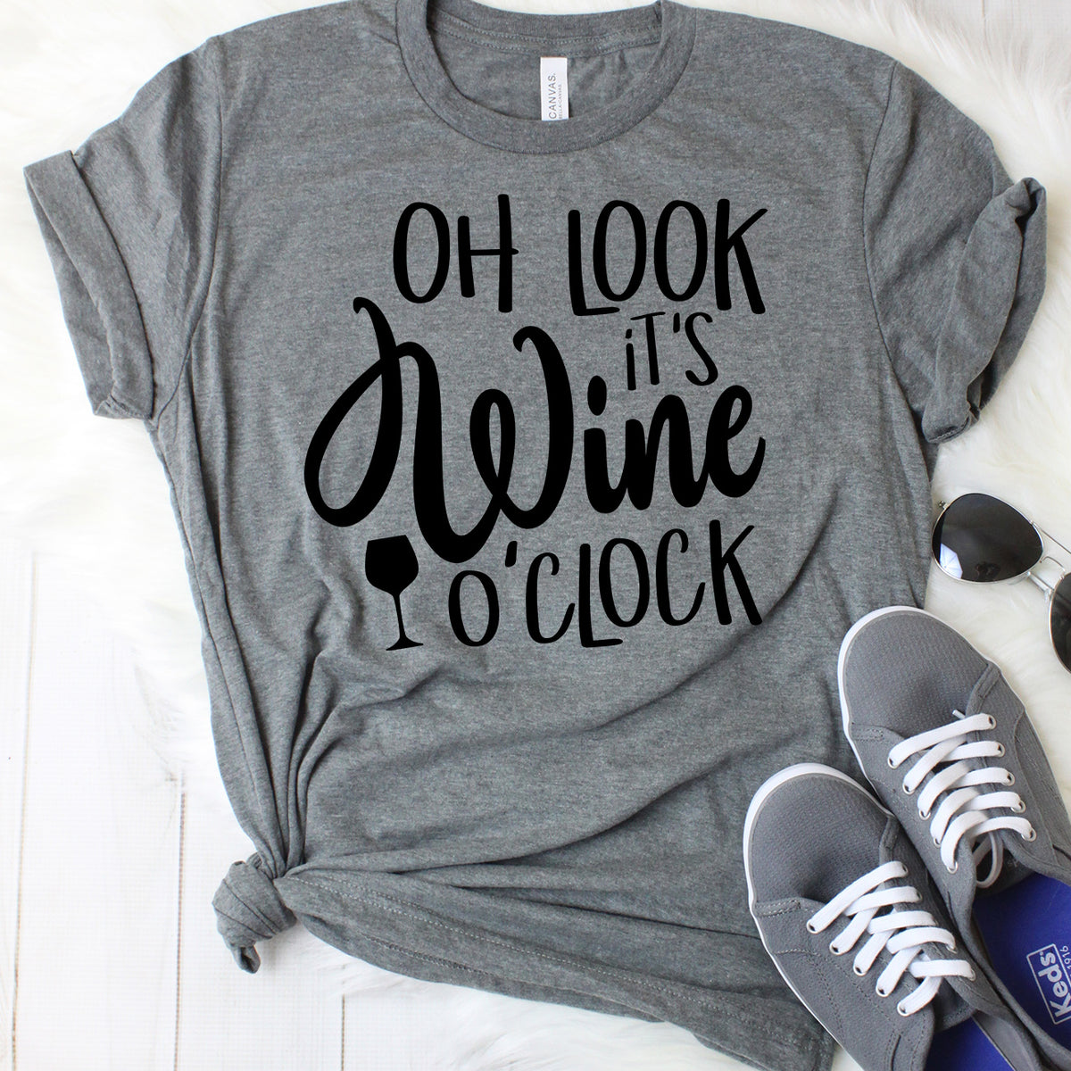 Oh Look It's Wine O'Clock T-Shirt