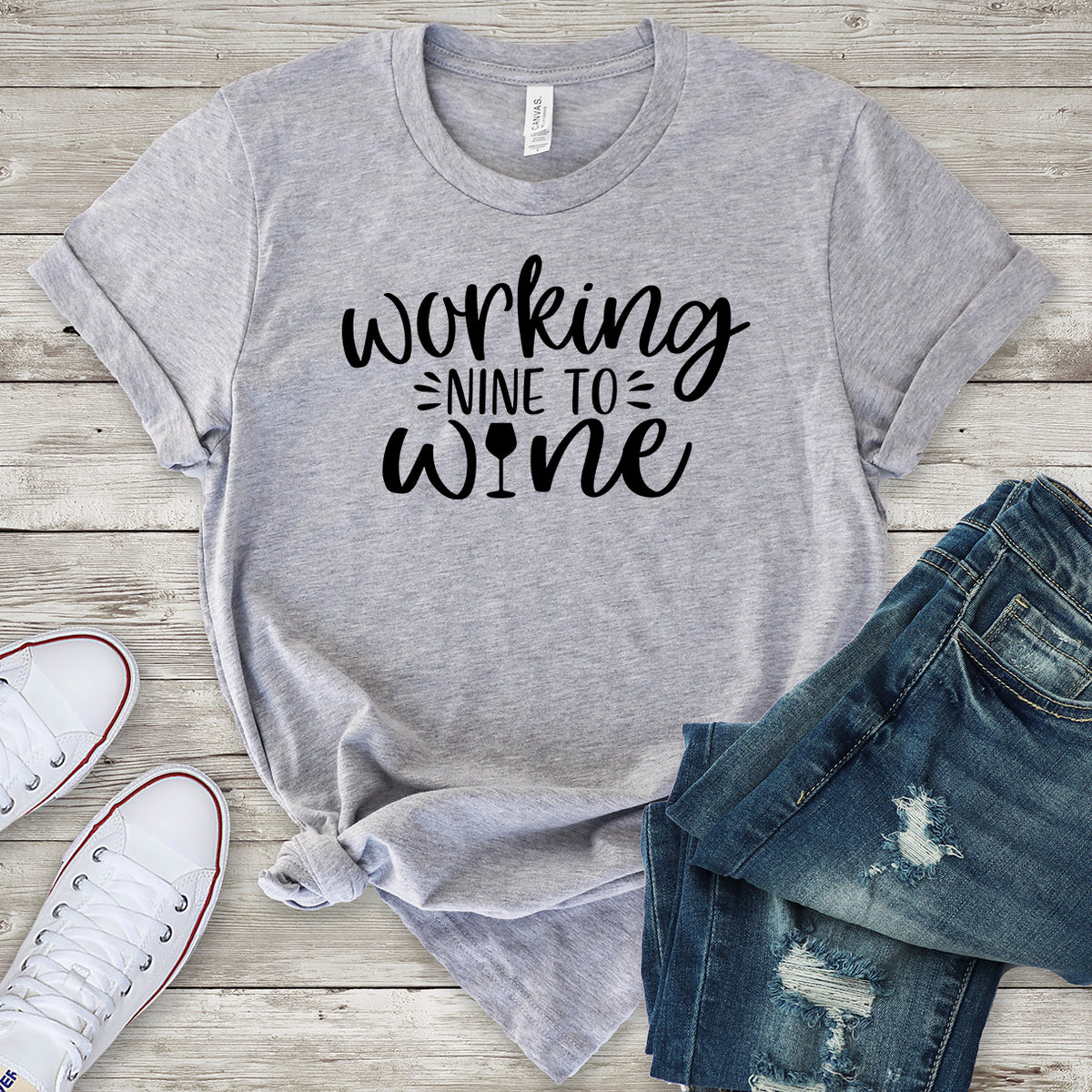 Working Nine to Wine T-Shirt